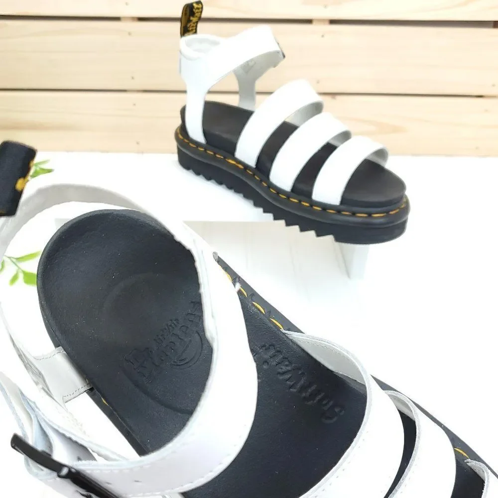 Dr. Martens Women's Blaire Hydro Leather Strap Sandals Size 9